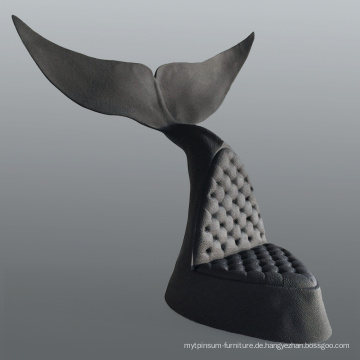 Maximo Riera Fishtail Design Echtes Leder Stühle